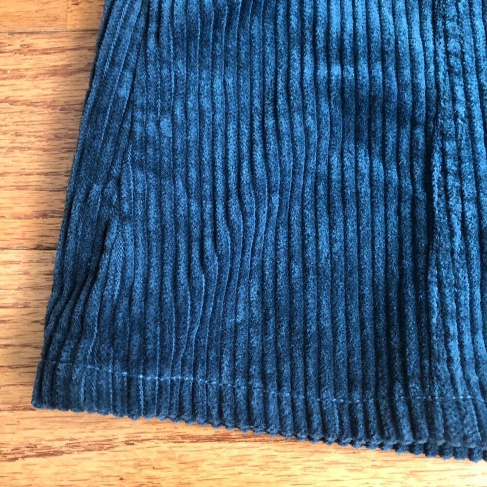 Gymboree Blue Corduroy A-Line Button Closure Pockets Skirt Girl’s Size 10 NWT - Picture 5 of 8